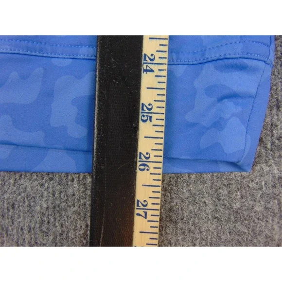 Sea Island Quarter Zip Pullover Mens Med Blue Camo Peter Millar Golf Sporty - Picture 6 of 10